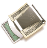 Engraved Smart Money Clip/Credit Card Holder